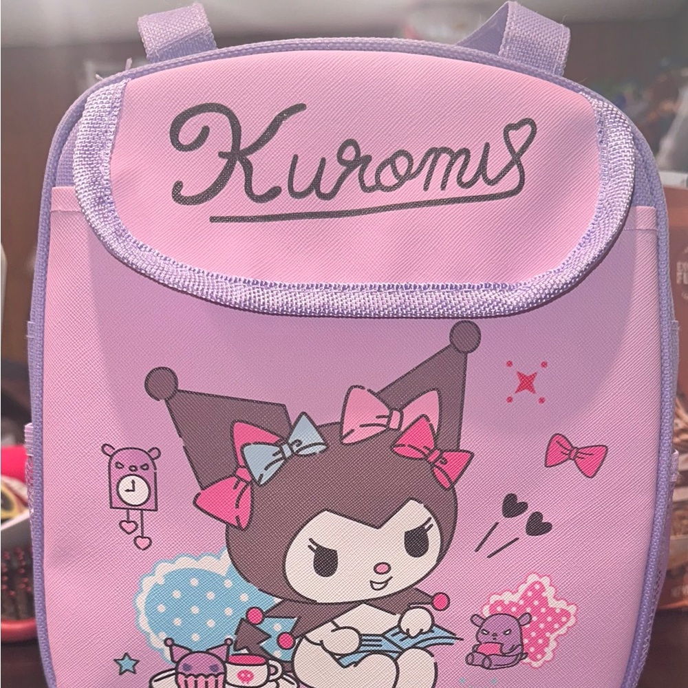 Kuromi Purple Insulated Lunch Bag